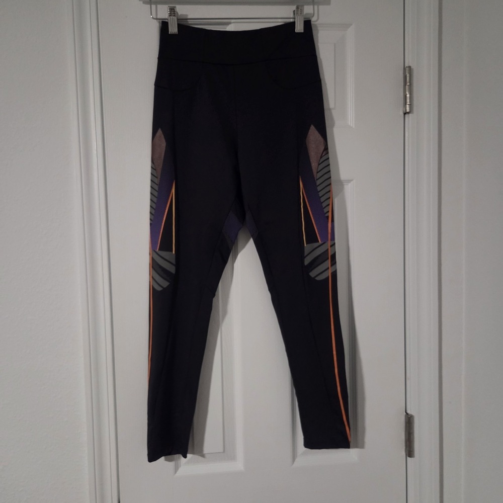 OYSHO Sport Compressive High Waisted Leggings Black M Activewear Yoga